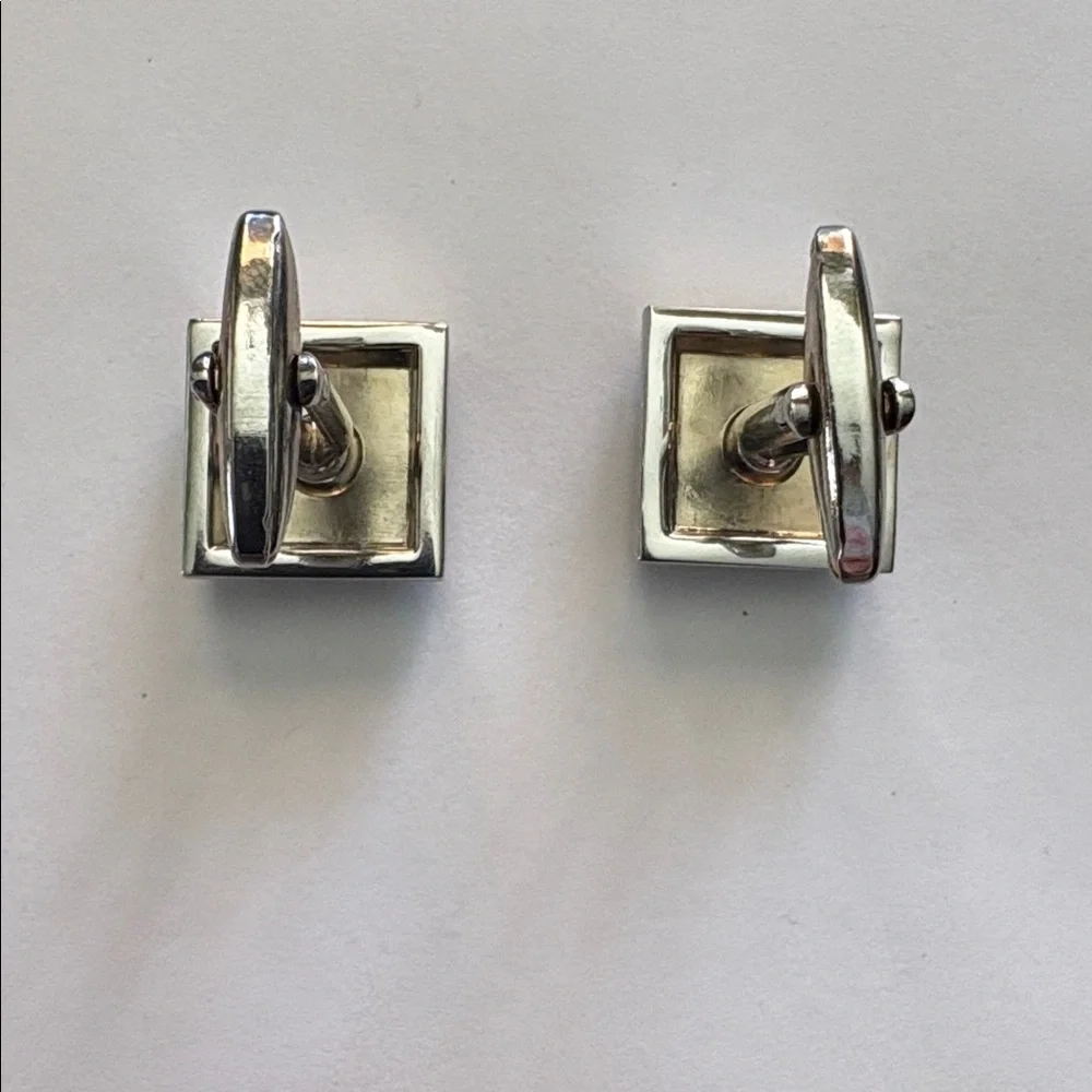 Silver Plated LEGO Cufflinks - Picture 3 of 4